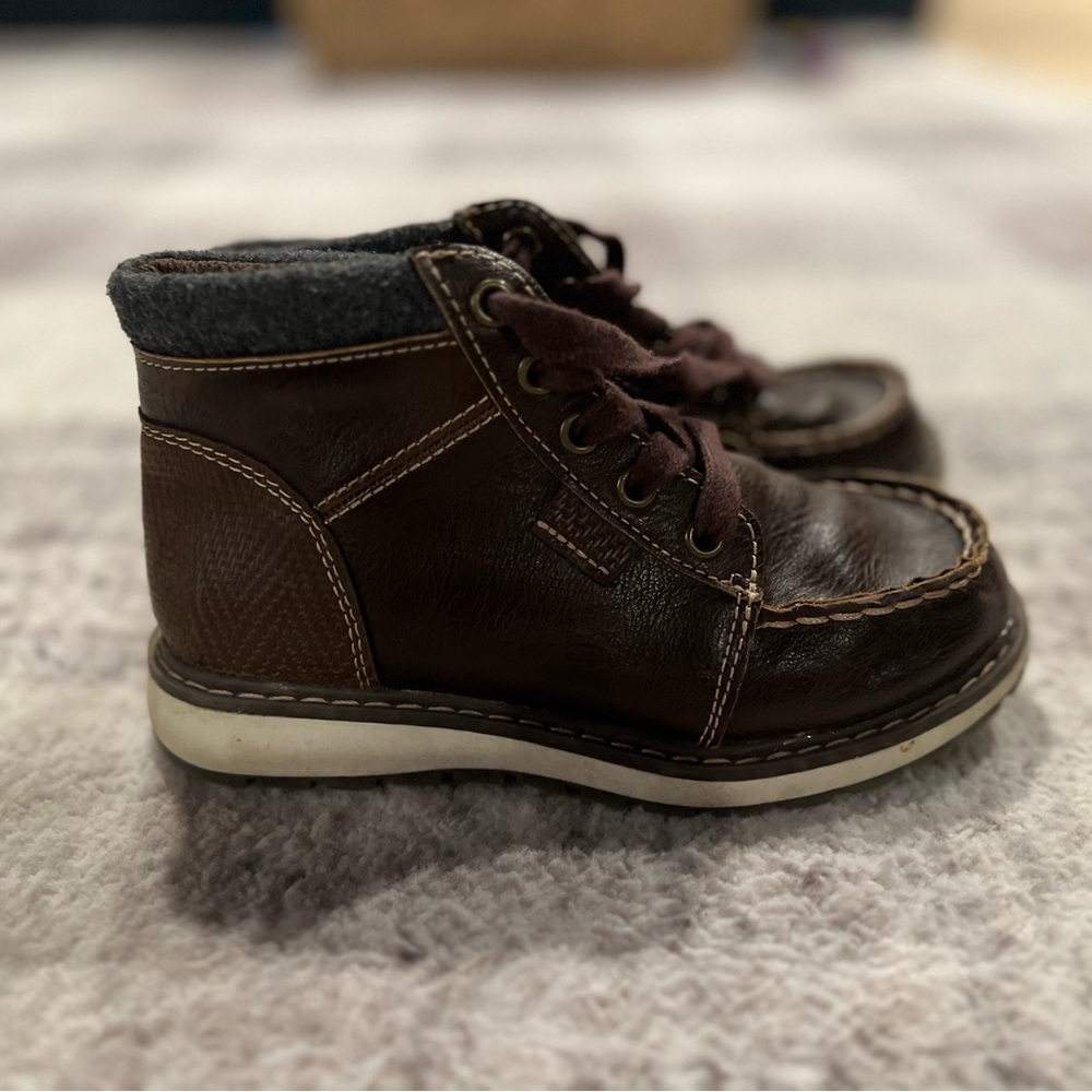 Boys Sonoma Brown Boots 12